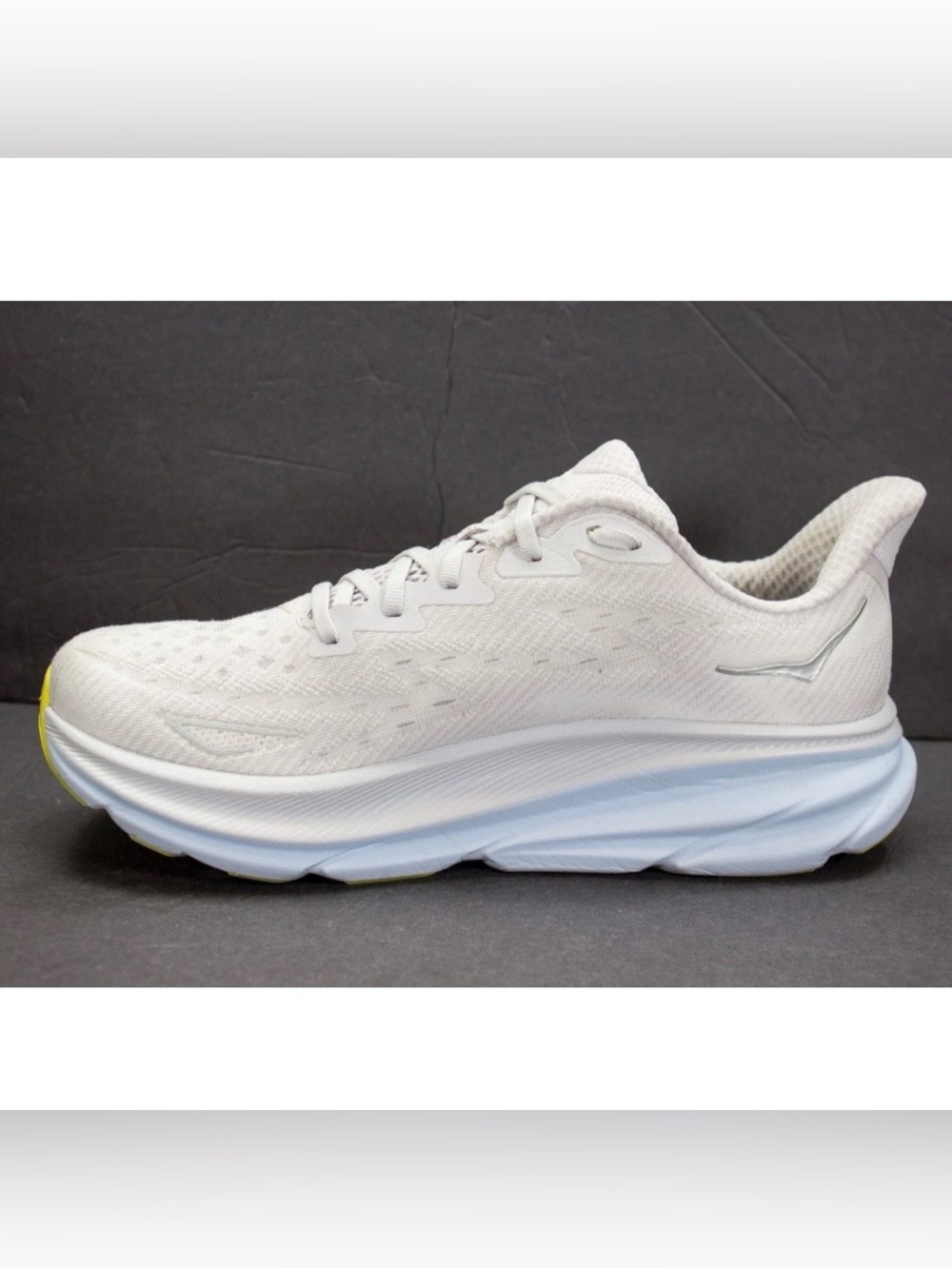 Hoka One One Clifton 9 Womens Size US 10 Nimbus Cloud Ice Water Sneakers Lace Up - Picture 6 of 13